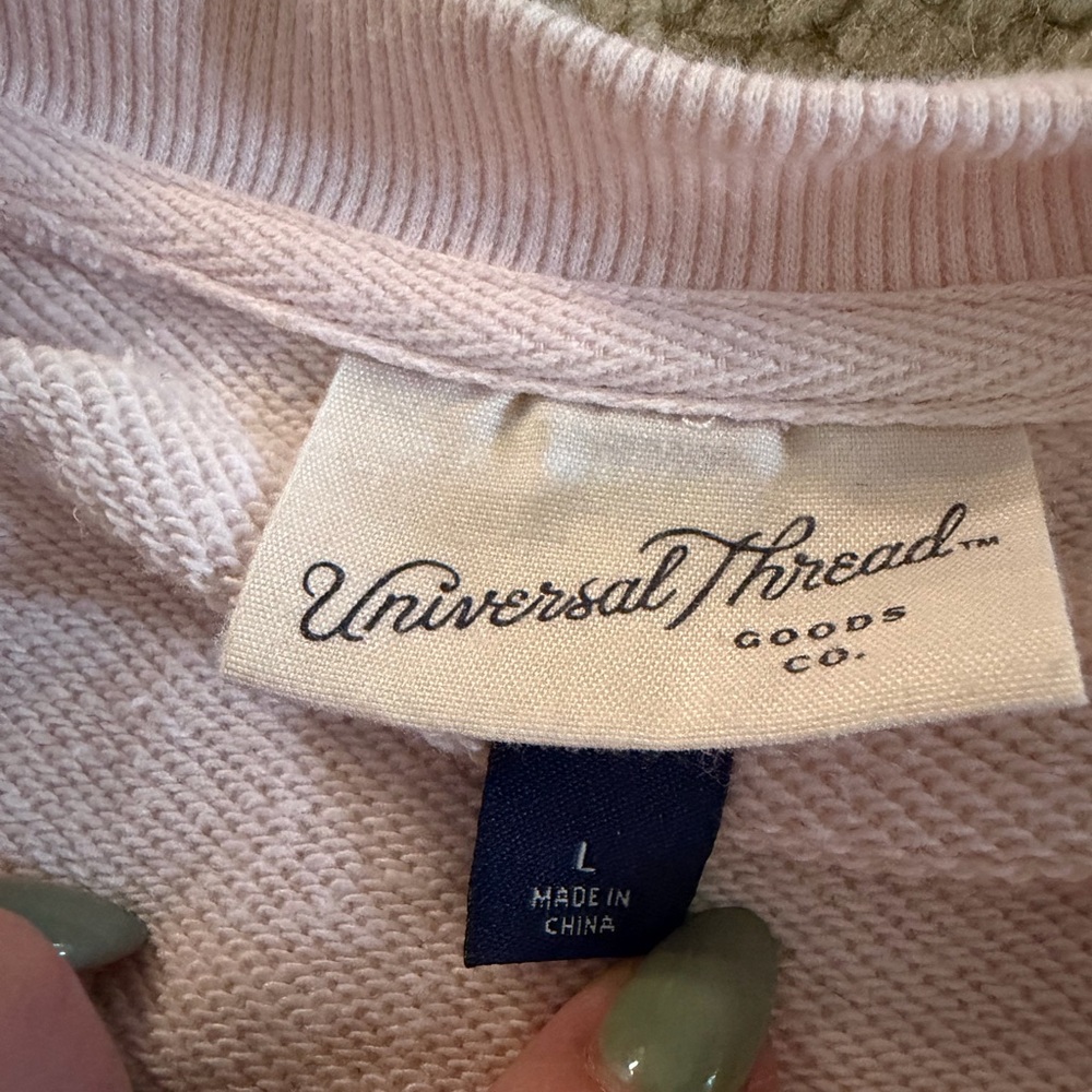 Universal Thread Soft Pink Knit Set - image 3